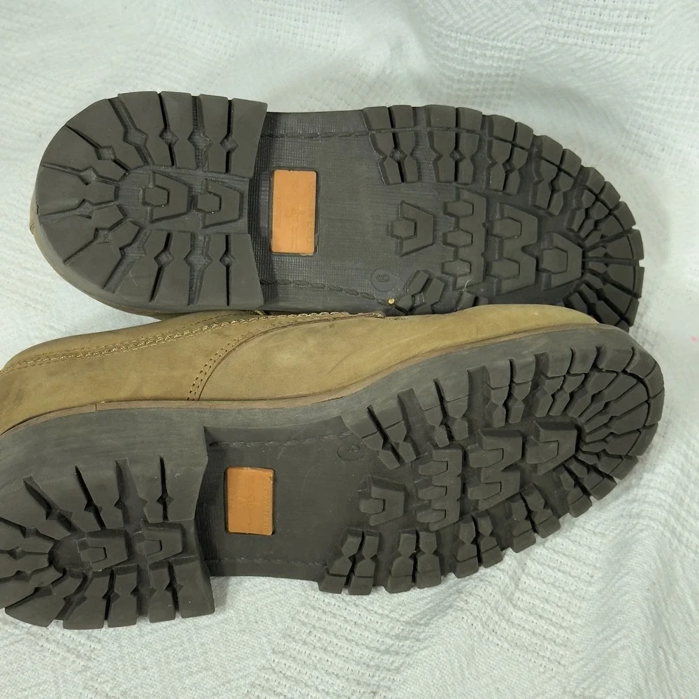 American Eagle Outfitters Shoes Womens‎ 9 Brown Leather Chunky Platform Y2K